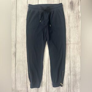 Zyia Active Navy Blue Peak Zipper Joggers Size XS
